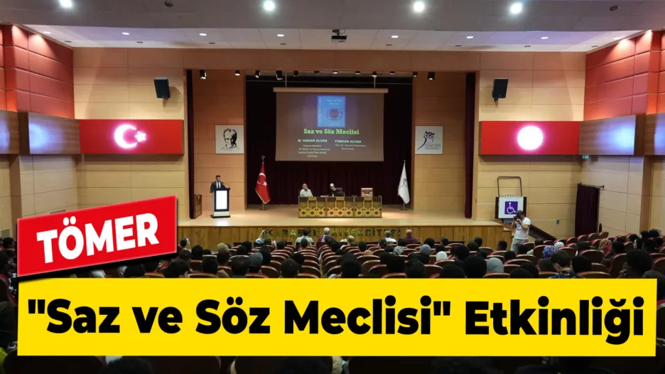 TÖMER’den “Saz ve Söz Meclisi” Etkinliği