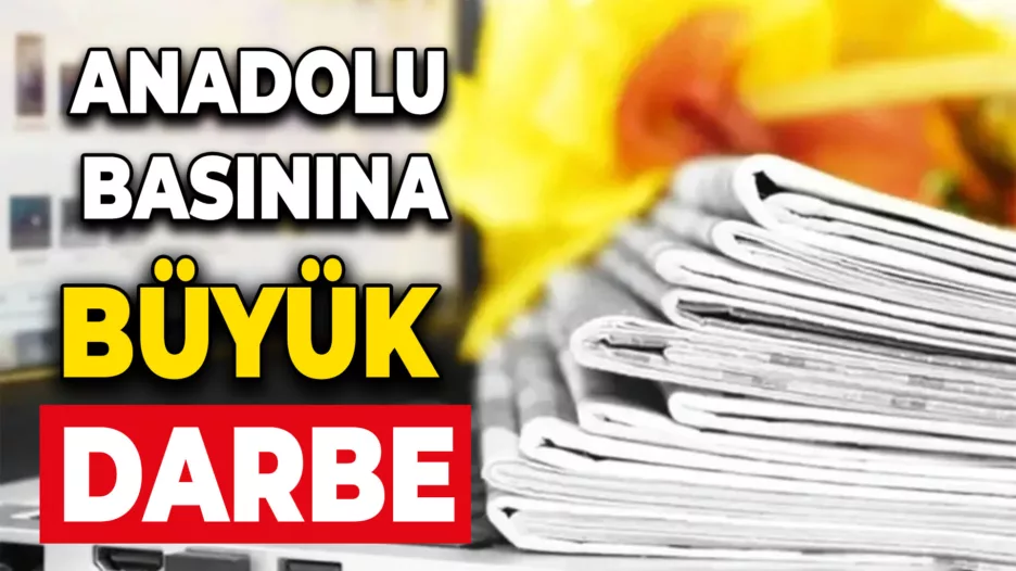 Anadolu Basına Bir Darbe de TMMOB’den..!