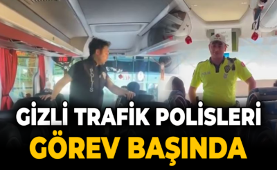 Gizli Trafik Polisleri Görev Başında