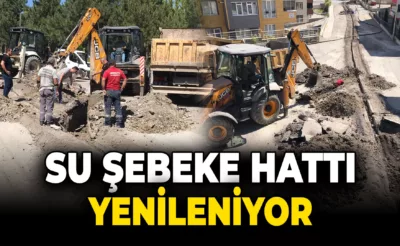 Karabük Belediyesi Su Şebeke Hatlarını Yeniliyor