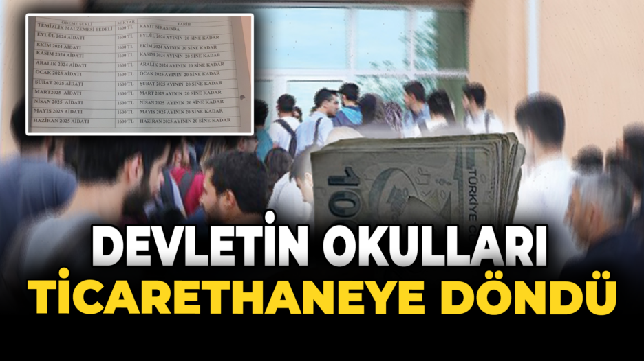 Devletin Okulları Ticarethaneye Döndü..!