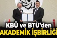 BTÜ ve KBÜ’den akademik iş birliği