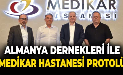 Medikar Hastanesi ile Almanya’daki Dernekler Arasında Sağlık Protokolü İmzalandı