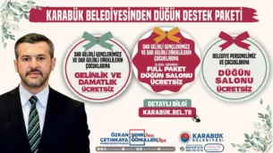 karabuk belediyesinden dar gelirli ciftlere dugun destek paketi aTyNkTAZ