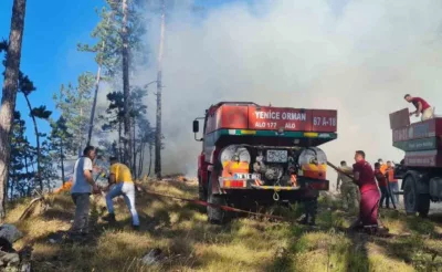 Karabük’teki yangınlara müdahale devam ediyor