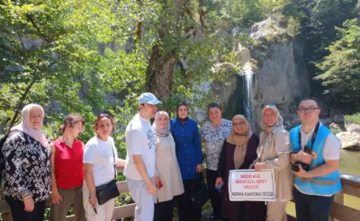 Özel birey ve anneleri doğa ile iç içe unutulmaz bir gün yaşadı