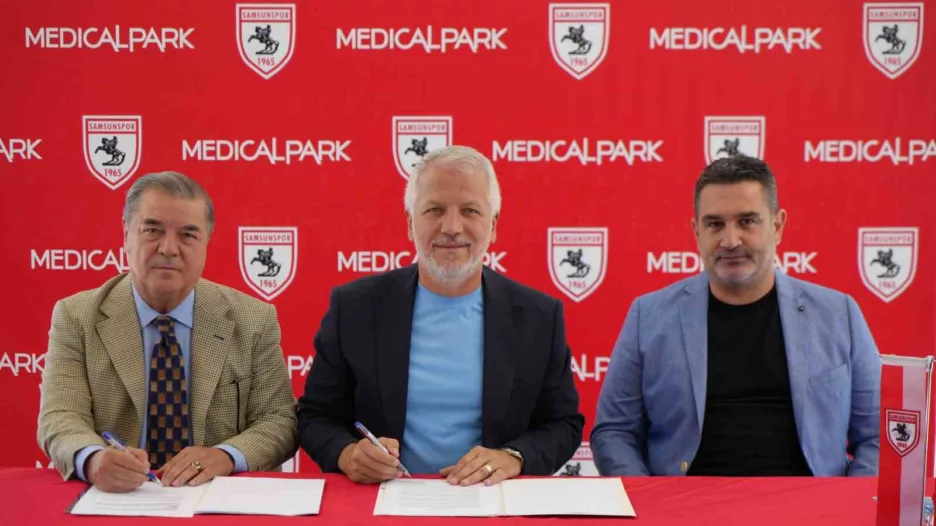 Samsunspor ile Medical Park Samsun Hastanesi sponsorluk anlaşması imzaladı