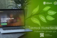 Tarımsal faaliyetlere yönelik talepler artık web üzerinden alınacak