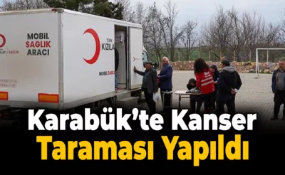 Halk Sağlığı Haftasında Kanser Taraması Yapıldı