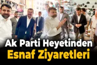 AK Parti Karabük İl Teşkilatından Esnaf Ziyaretleri