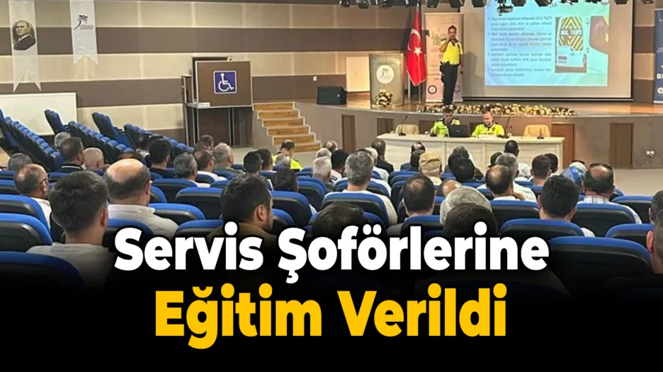 Öğrenci Servis Şoförlerine ve Rehber Personele Eğitim