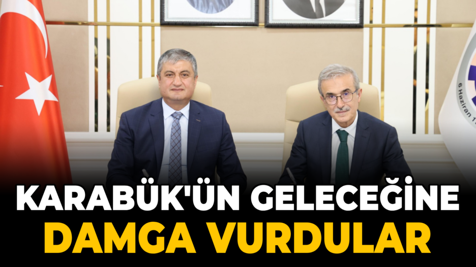 Vali Yavuz ve KARDEMİR A.Ş. Yönetim Kurulu Başkanı İsmail Demir Karabük’ün Geleceğine Damga Vurdu