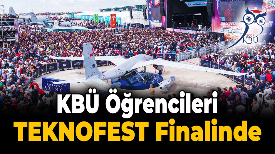 Karabük Üniversitesi Öğrencileri Teknofest 2024 Finalinde