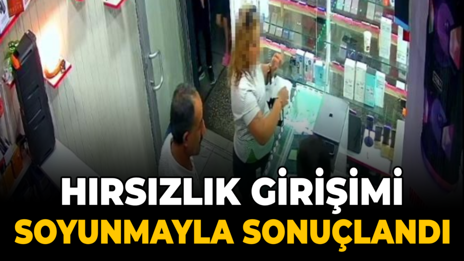 Çaldığı telefonu vermek istemeyince soyunmaya başladı