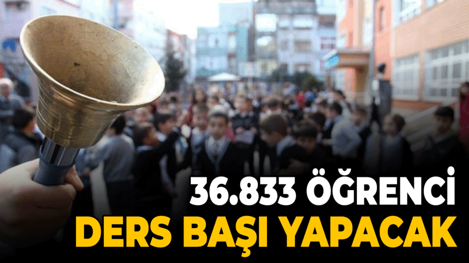 Karabük’te 36.833 Öğrenci Ders Başı Yapacak