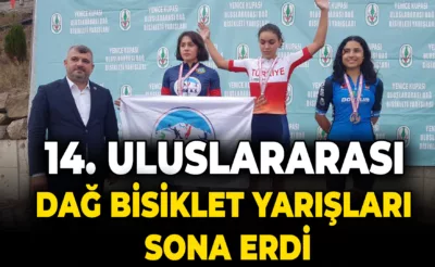 14.Uluslararası Dağ Bisiklet Yarışları Sona Erdi