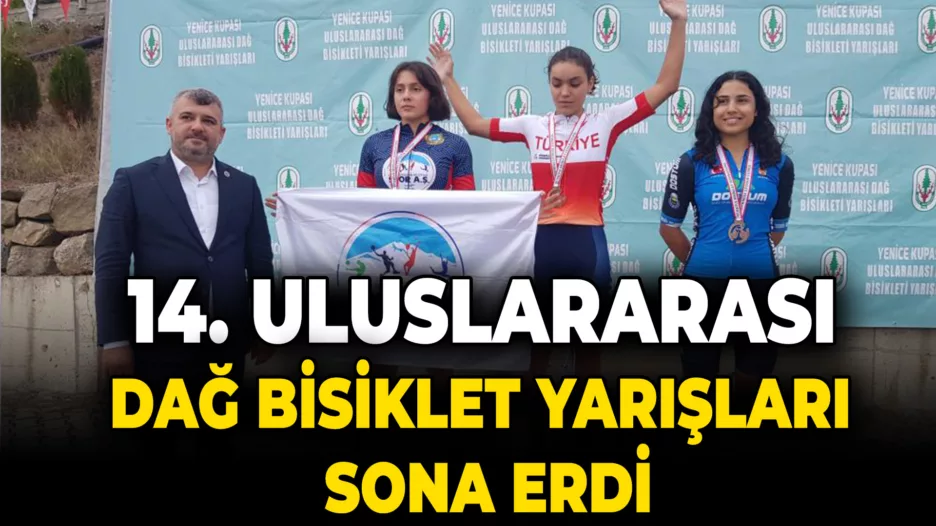 14.Uluslararası Dağ Bisiklet Yarışları Sona Erdi