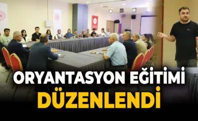 Gençlik Merkezi Çalışanlarına Oryantasyon Eğitimi Düzenlendi