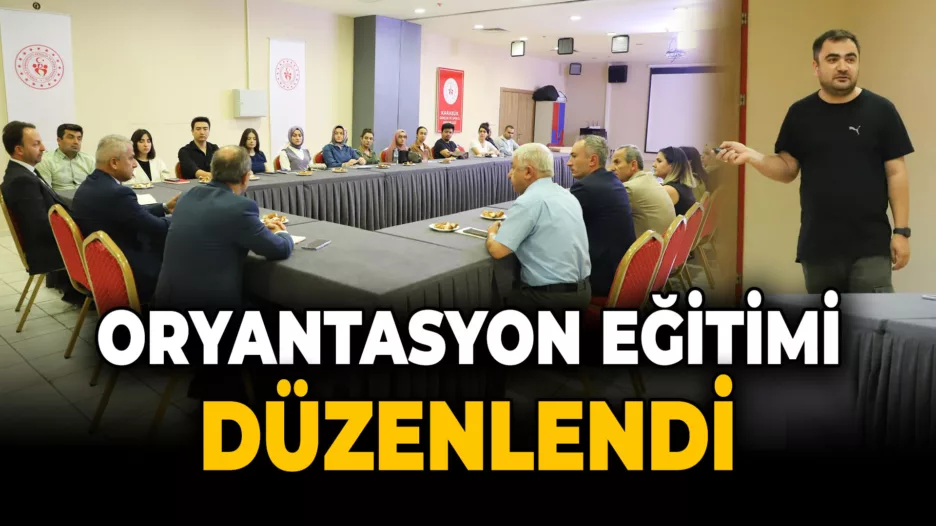 Gençlik Merkezi Çalışanlarına Oryantasyon Eğitimi Düzenlendi