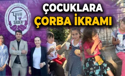 Safranbolu’da Çocuklara Sıcak Çorba İkramı