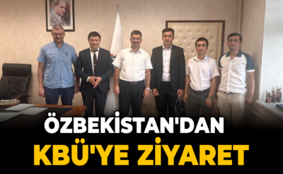 Özbekistan’dan KBÜ’ye ziyaret