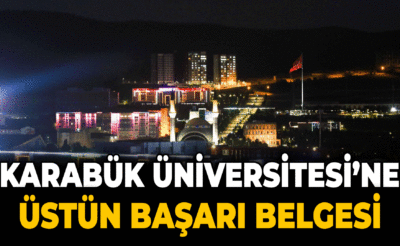 KBÜ’ye Enerji Verimliliği’nde Üstün Başarı Belgesi Verildi