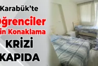 Karabük’te Öğrenciler İçin Kriz Kapıda