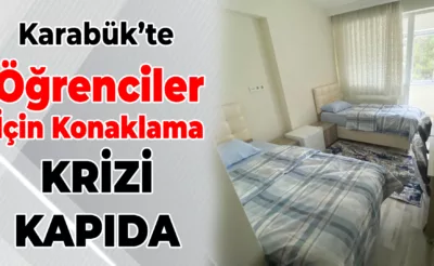 Karabük’te Öğrenciler İçin Kriz Kapıda