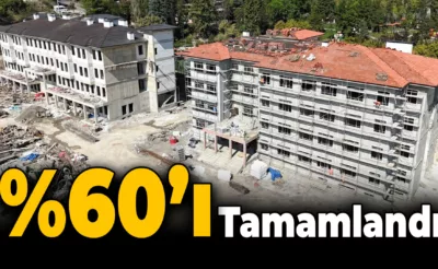 Karabük Anadolu İmam Hatip Lisesi İnşaatının Yüzde 60’ı Tamamlandı