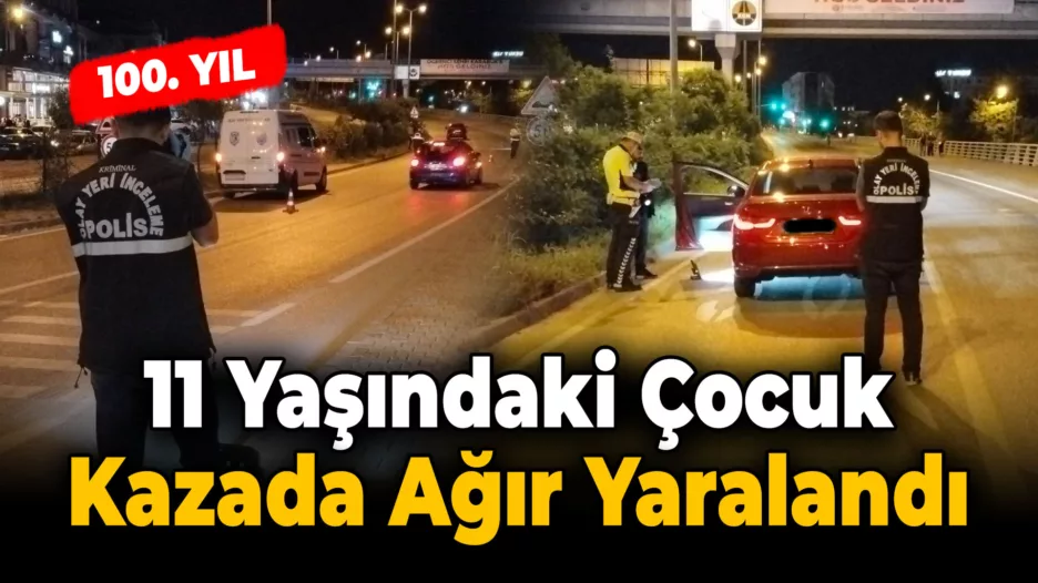 Karabük’te 11 Yaşındaki Çocuğa Otomobil Çarptı