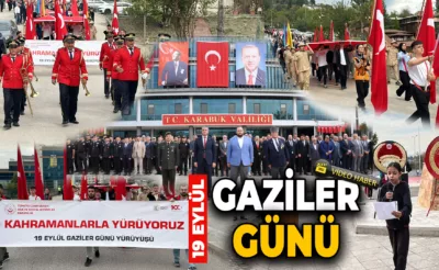 Karabük’te Gaziler Günü Kutlandı