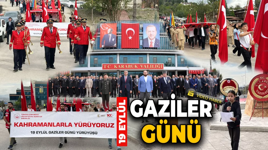 Karabük’te Gaziler Günü Kutlandı