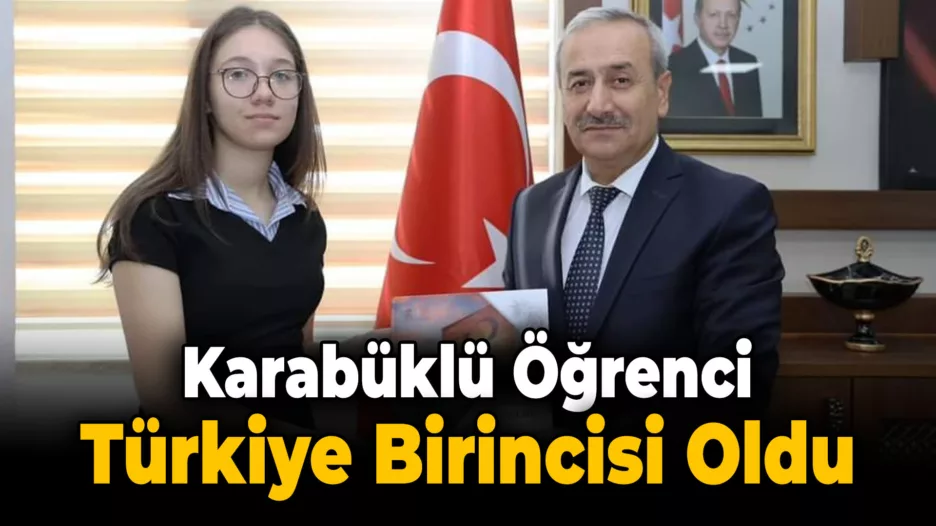 Karabüklü Öğrenci Ada Bera Özdemir’den Büyük Başarı