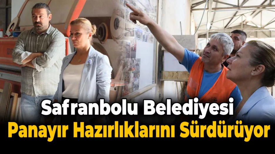 Safranbolu Belediyesi Yılbaşı ve Ramazan Panayırı Hazırlıklarına Devam Ediyor