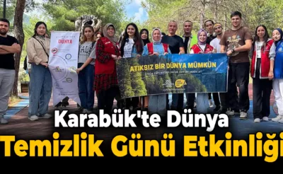 Karabük Belediyesi, Dünya Temizlik Günü Etkinliği’ne Destek Verdi