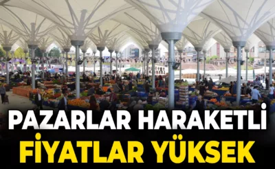 Karabük’te Pazarlar Hareketli, Fiyatlar Yüksek