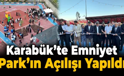 Emniyet Park Hizmete Açıldı