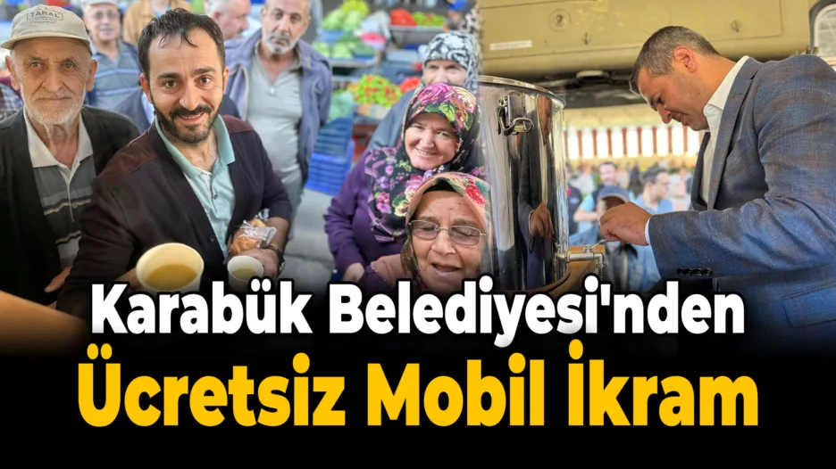 Belediye Mobil İkram Aracı Hizmete Başladı