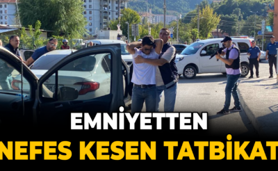 Emniyetin “Panter 78” tatbikatı nefes kesti