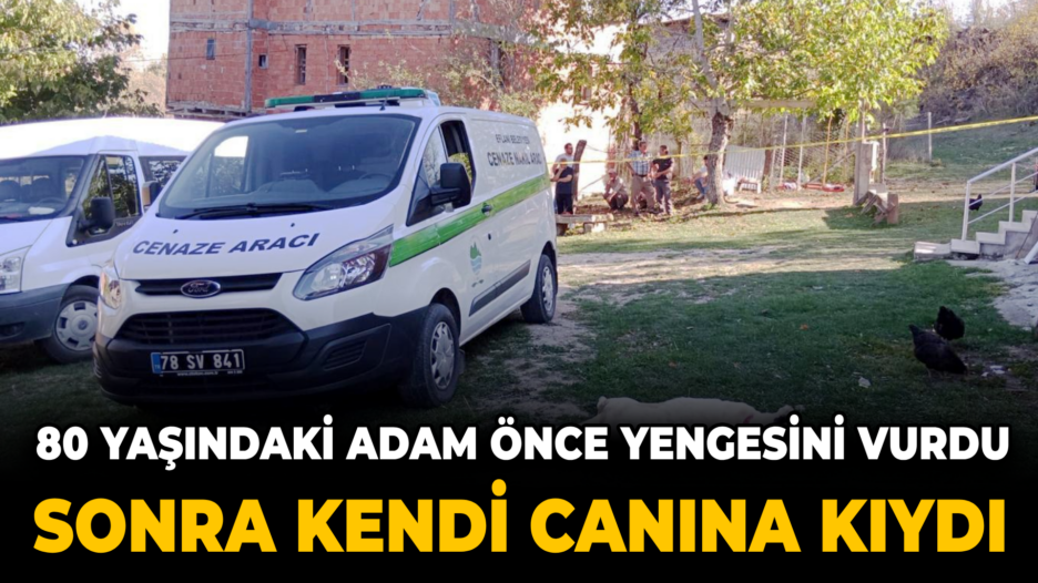 80 yaşındaki adam yengesini vurduktan sonra intihar etti