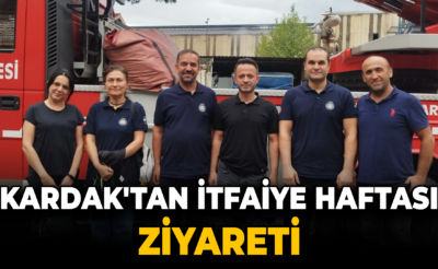 KARDAK’tan İtfaiye Haftası Ziyareti