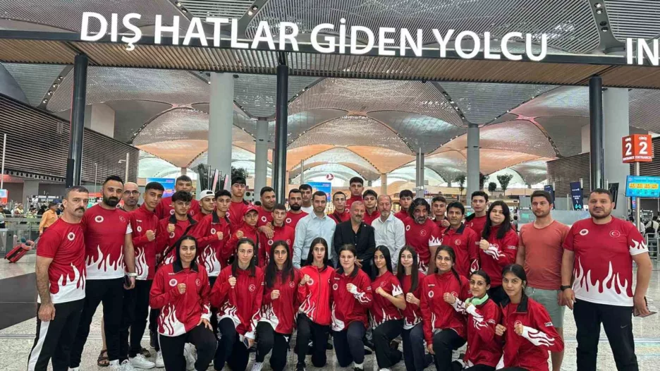 Dünya şampiyonası hazırlıklarını tamamlayan Gençler Muaythai Milli Takımı, Kastamonu’dan ayrıldı