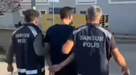 Samsun’da 15 yıl ve 12 yıl hapis cezası ile 5 yıldır aranan karı-koca polisin operasyonuyla yakalandı