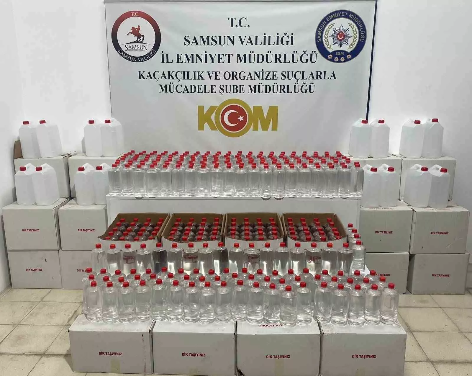 samsunda kacak icki yapiminda kullanilan 1 ton etil alkol ele gecirildi zgLuLneX jpg