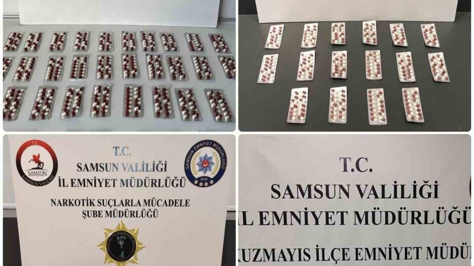 Samsun’da uyuşturucu operasyonu: 6 gözaltı