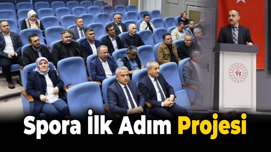 “Spora İlk Adım Projesi” Tanıtıldı