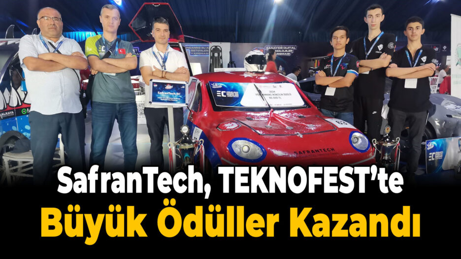 Elektrikli SafranTech Aracı Ödül Almaya Devam Ediyor