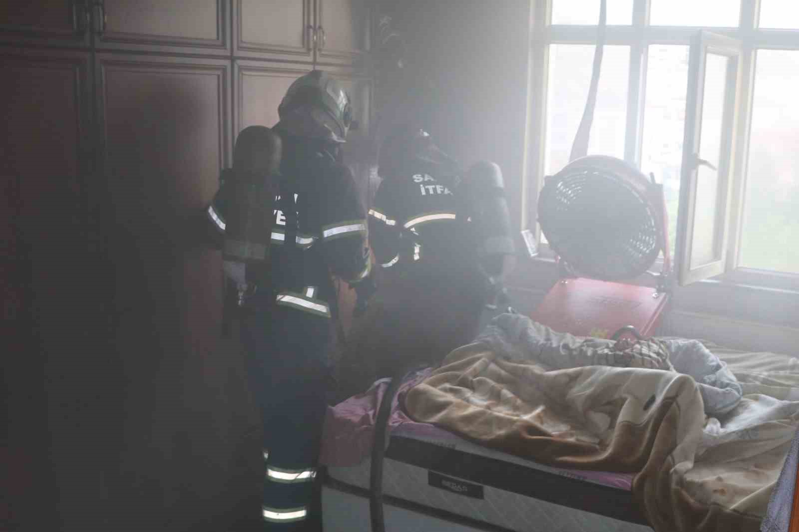 samsunda apartman dairesinde yangin LkfhmQGk