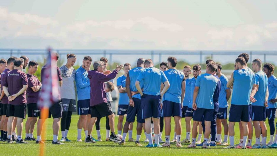 Trabzonspor, Hatayspor maçı hazırlıklarını sürdürdü