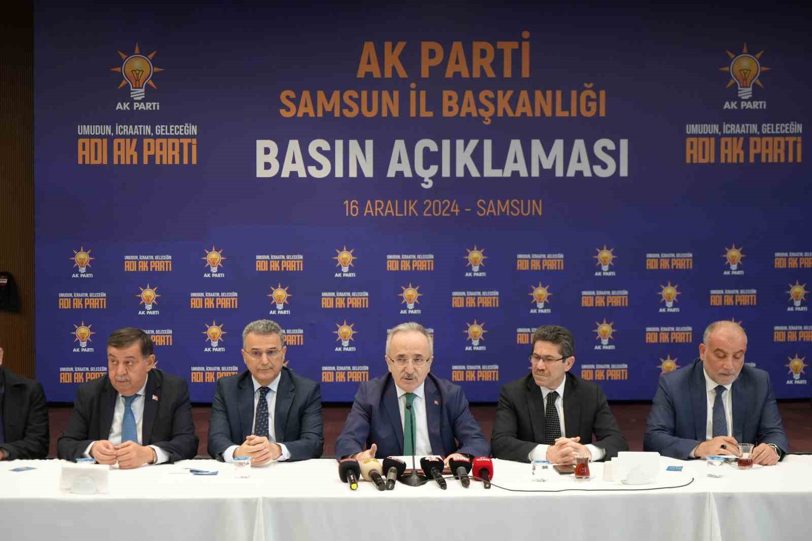 cumhurbaskani erdogan 4 ocakta samsunda